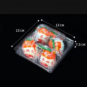 Khay trứng vịt 130*130*75 mm 4 rãnh