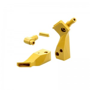 Kỹ thuậtnhựa PAI cây phun Nhà máy tùy chỉnh vỏnhựa Mở cửa PBI M khuôn chính xác Các bộ phận cấu trúc chính xác