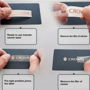 Nhãn dánnhãn mạ vàng