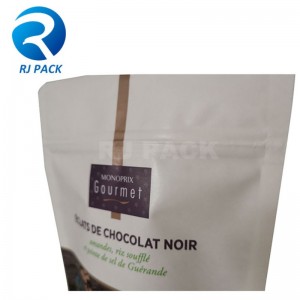 Kỹ thuật số in doypack kraft với dây kéo