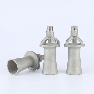 Thép bằng thép không gỉ Venturi tan trộn vòi phun eductor Venturi hơinướcnóng eductor trộn vòi phun