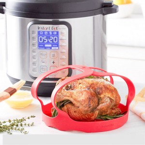 Thảm hấp silicon với sling và bàn chống scalding mat bpa không có giá đỡnước hấp trứng silicon, dễ dàng để làm sạch và đi du lịch với