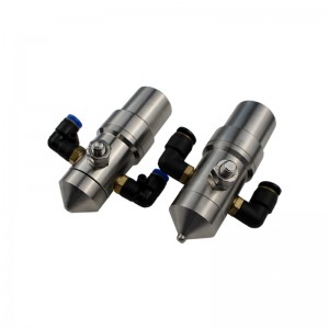 Nốt chống rơi không khínguyên tử phun hai chất lỏng phun bằng thép không gỉ bằng cách làm ẩm vòi phun.