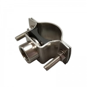 Đầunối chia đôi mắt bằng thép không gỉ để sửa vòi phun và ống