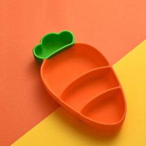 Tấm ăn tối củ cải Silicone Trẻ em