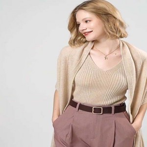 Bán buôn Mông Cashmere Rib KNIT Khăn quàng cổ phụnữ thanh lịch Pashmina Cashmere Sang trọng Cashmere Scan