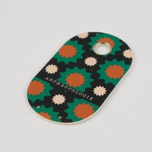 Thiết kế thời trang tùy chỉnh logo tên thương hiệu chất lượng cao giấy treo thẻ với dây dây cho môi trường quần áo thân thiện với môi trường