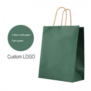 Túi giấy màu thông thường có thể in và tùy chỉnh