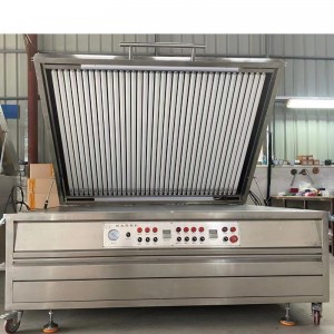 In flexo in máy tiếp xúc với tấm photopolymer và máy loại bỏ dính cho máy tạo tấm flexo