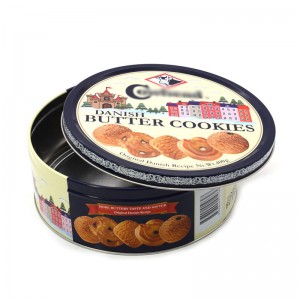 TCE- Sản phẩm bán hàngnóng Tim hình trụ có thể thực phẩm Bánh quy kim loại chất lượng cao có thể