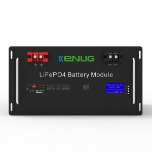 Giá treo 48V 100/150 200Ah LifePO4 Thiết bị gia dụng Stackable RS232/RS485/CAN Truyền thông Sạcnhanh Pin ion với LCD