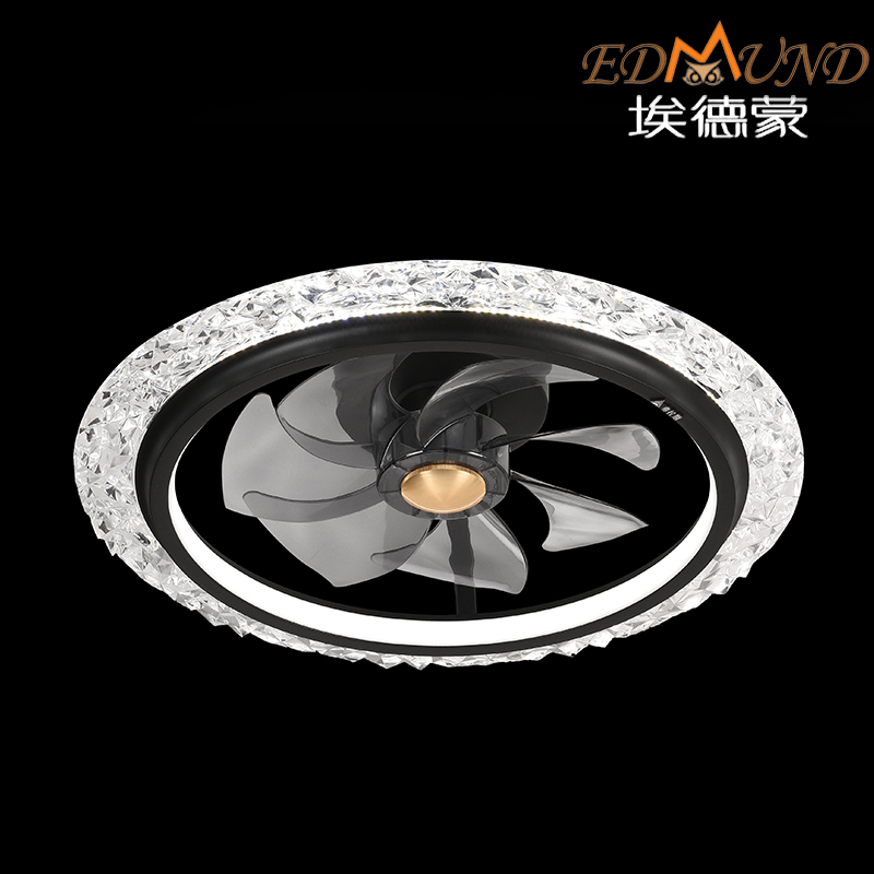 Đèn quạt trần C009-BK