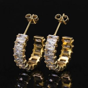 Vòng hoa tai bằng bột bằng bột bằng thép không gỉ 316L