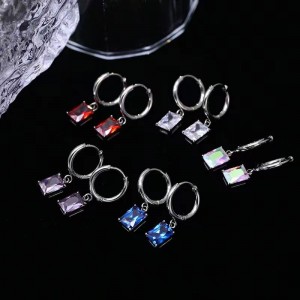 Bông tai Zirconia sang trọng thời trang