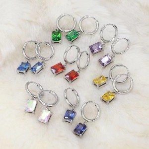 Bông tai Zirconia sang trọng thời trang