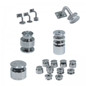 Các phụ kiện lan can bằng thép không gỉ cầu thang và các sản phẩm phụ kiện tay kính thủy tinh ban công