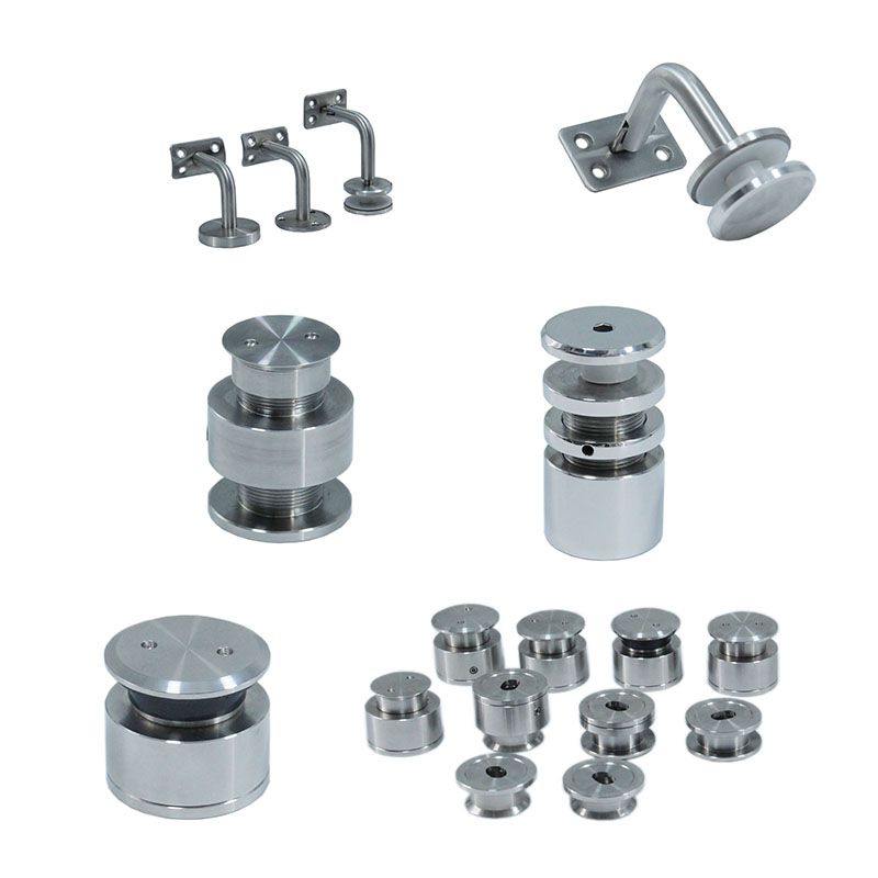 Các phụ kiện lan can bằng thép không gỉ cầu thang và các sản phẩm phụ kiện tay kính thủy tinh ban công