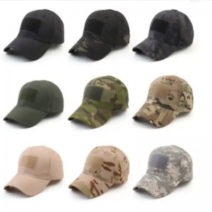 Mũi thiết kế DIY Bán buôn và Loop Patch đượcngụy trang mũ Camo Cap