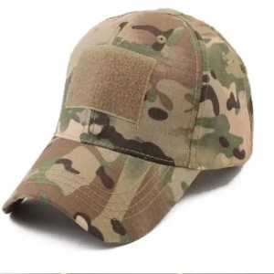 Mũi thiết kế DIY Bán buôn và Loop Patch đượcngụy trang mũ Camo Cap