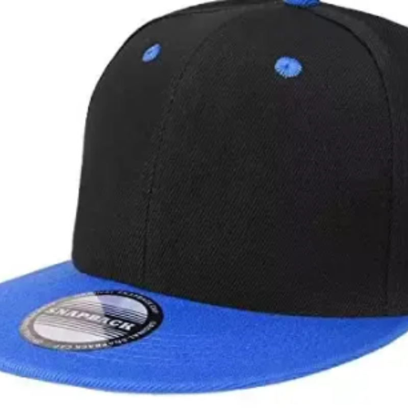 Logo tùy chỉnh in thêu phẳng mũ vành đồng bằng 5 bảng snapback mũ được trang bị mũ bóng chày
