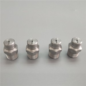 Máy giặt áp suất cao quạt phẳng vòi phunnước phunnước bằng thép không gỉ máy bay phản lực