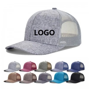 Logo tùy chỉnh Mũ xe tải mới lưới bóng chày snapback unisex có thể điều chỉnh kích thước thể thao