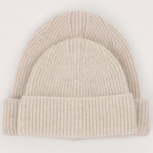 Outdoor unisex màu rắn thời trang dệt kimngắn tay thủy thủ skater beanie skull beanie mũ mùa đông