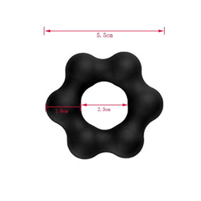 Bánnóng đàn ông Đồ chơi tình dục Đồ dương vật Ring Ring chonam giới thủ dâm (sáu hạt)
