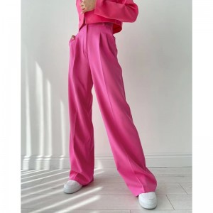 Châu Âu và Hoa Kỳ Mùa hè lỏng lẻo Thanh Tính khí rộng quần dài Quần Thời trang Vùng giản dị