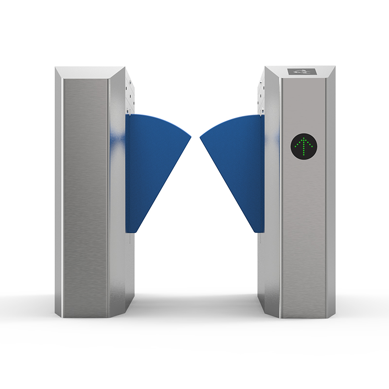 Cổng cánh hình bát giác (tấm màu xanh)