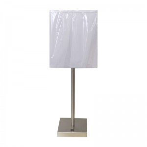 Phong cách đơn giản chảiniken kết thúc đèn bàn đầu giường với một công tắc rocker/off tại phòng khách