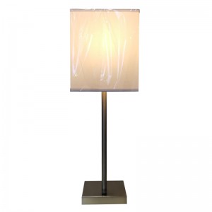 Phong cách đơn giản chảiniken kết thúc đèn bàn đầu giường với một công tắc rocker/off tại phòng khách