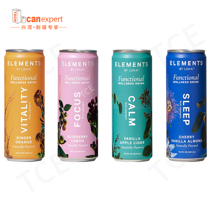 Bao bì an toàn cấp thực phẩm bán buôn trống 250ml 500ml Đồ uống bằngnhôm có thể cho bia Chai kim loại đóng gói đồ uống