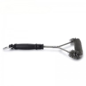 Pizza Lònướng BBQ BBQ Nướng bằng thép không gỉ thép không gỉ lông bằng tay cầm bằngnhựa