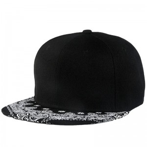 Logo tùy chỉnh chất lượng cao Big Brim Fashion Street Trend Hip Hop Cap