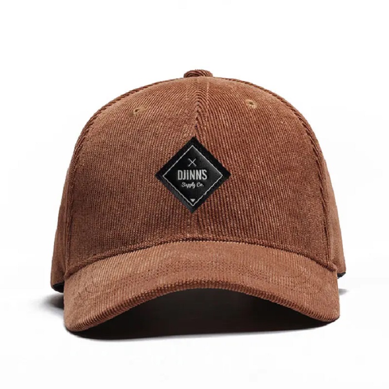 Mũ thể thao tùy chỉnh Mũ Sun Mat Men Thiết kế mũ Cap Gorras de Beisbol Corduroy Mũ bóng chày