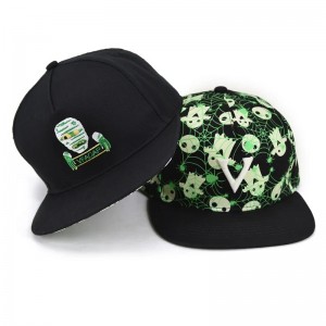 Thời trang 6 bảng trẻ em Mũ thể thao Mũ thể thao Tùy chỉnh logo thêu lại chiếc mũ snapback snapback