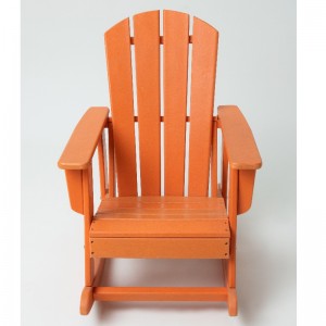 Ghế bập bênh của Adirondack với màu vàng