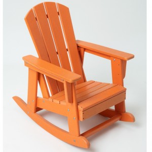 Ghế bập bênh của Adirondack với màu vàng
