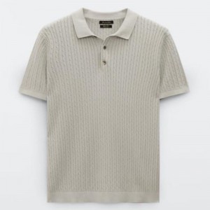 Nhà thiết kế tùy chỉnh mùa hèngắn tay áo len dệt cottonnam \\\\\\\\\\\\ \'s áo len