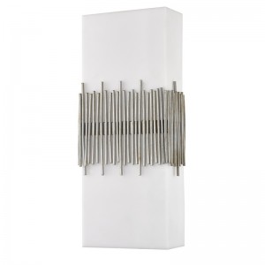 Khách sạn Hotel Wall Sconce với lớp hoàn thiện cổ và bóng hình chữnhật tại khách sạn phòng khách điển hình