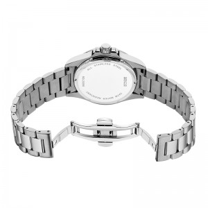 Baogela MỚI màu đỏnước đỏ Ghost Watch Watch \\\\ s xem 50 mét bằng thép không gỉ dây đeo bằng thép không gỉ chuyển động Thụy Sĩ Relogio Masculino 22807