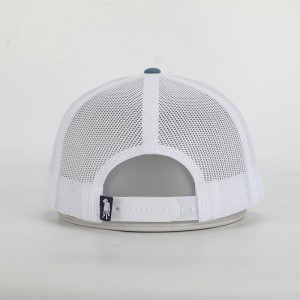 Tùy chỉnh chất lượng cao 6 Bảng điều khiển Richardson 112 Cap Style Cotton có cấu trúc lưới Trucker với miếng vá da