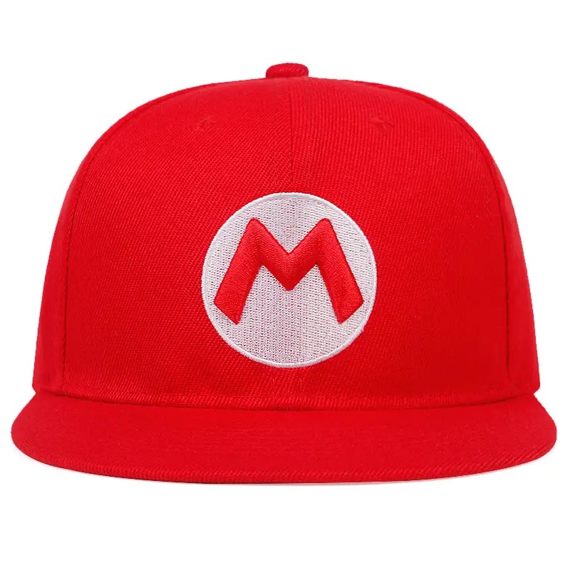 Phụnữ thời trangnam mũ 3D logo thêu Snapback Cap 6 bảng cotton cotton hip hop capngoài trời thể thao bóng chày phẳng