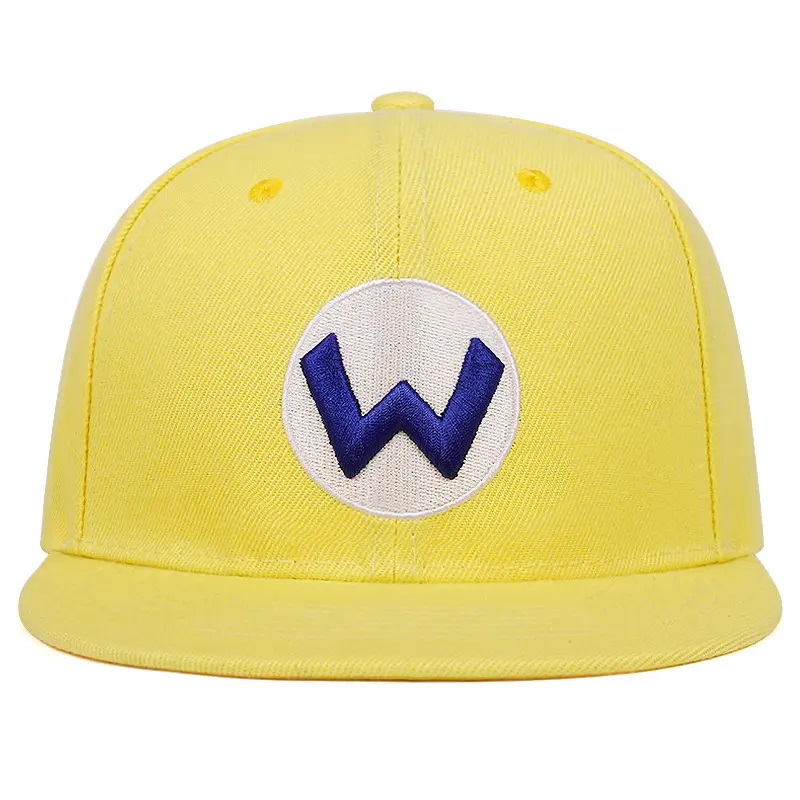 Phụnữ thời trangnam mũ 3D logo thêu Snapback Cap 6 bảng cotton cotton hip hop capngoài trời thể thao bóng chày phẳng