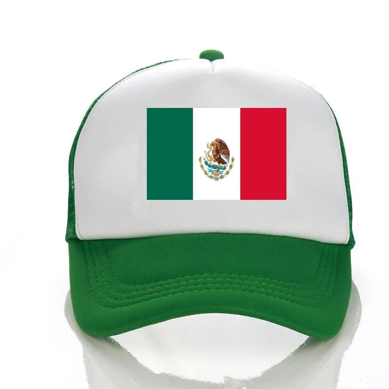Mũ bóng chày Mexico FLAG IN DAD HAT Nữ đàn ông snapback thời trang hip hop du lịch và giải trí trên xe tải xe tải thể thaongoài trời