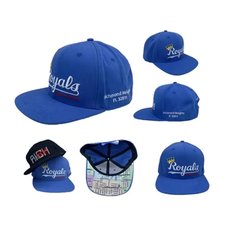 Thời trang bán buôn 6 Bảng điều khiển Hip Hop Caps Snapback Mũ 100% Cotton LOGO CURN