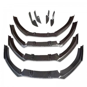 Lip front Fiber carbon cho sê -ri Audi RS