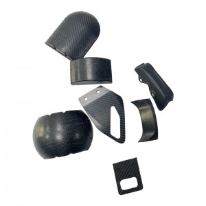 Tùy chỉnh đúc sợi carbon tự động phụ tùng 3k bộ phận xe sợi carbon