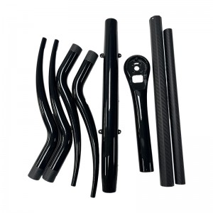 Tùy chỉnh đúc sợi carbon tự động phụ tùng 3k bộ phận xe sợi carbon